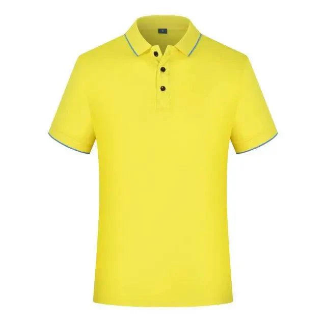 New Summer High-End Modern Custom Breathable Polo Shirt For Men And Women Cool Printing Casual Business Style Top Simple Solid Color Unique Polo Shirts for Men Women Unisex Summer Polo Shirts