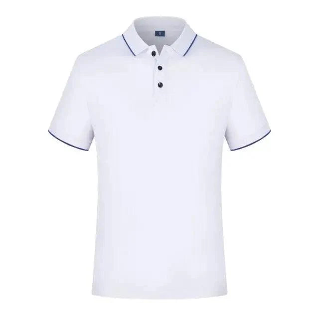 New Summer High-End Modern Custom Breathable Polo Shirt For Men And Women Cool Printing Casual Business Style Top Simple Solid Color Unique Polo Shirts for Men Women Unisex Summer Polo Shirts
