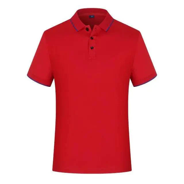 New Summer High-End Modern Custom Breathable Polo Shirt For Men And Women Cool Printing Casual Business Style Top Simple Solid Color Unique Polo Shirts for Men Women Unisex Summer Polo Shirts