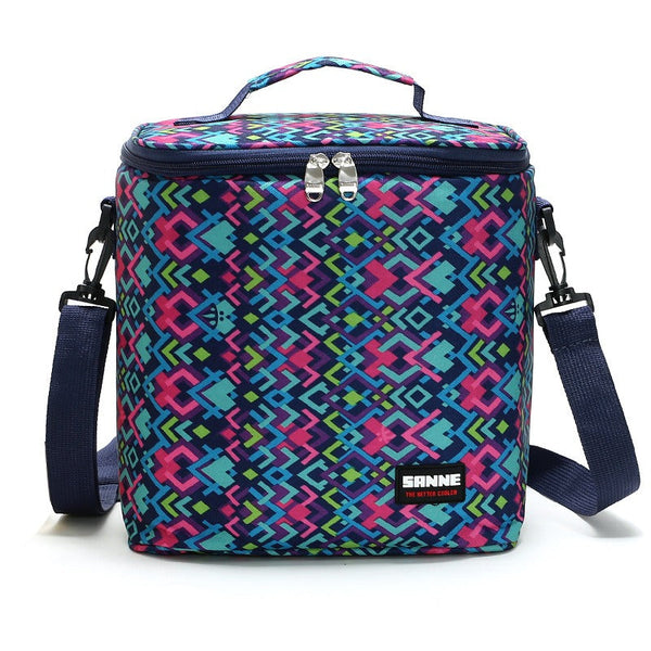 New thermal insulation bag outdoor large capacity picnic ice bag Oxford cloth portable lunch bag PVC