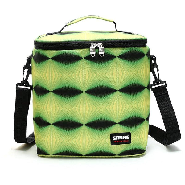 New thermal insulation bag outdoor large capacity picnic ice bag Oxford cloth portable lunch bag PVC