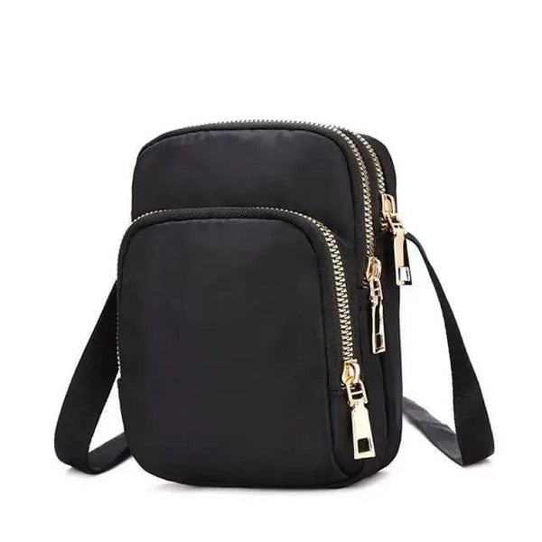 New Trendy Crossbody Zipper  Shoulder Bag For Ladies And Girls Multifunction Handbag Wrist Purse For Females