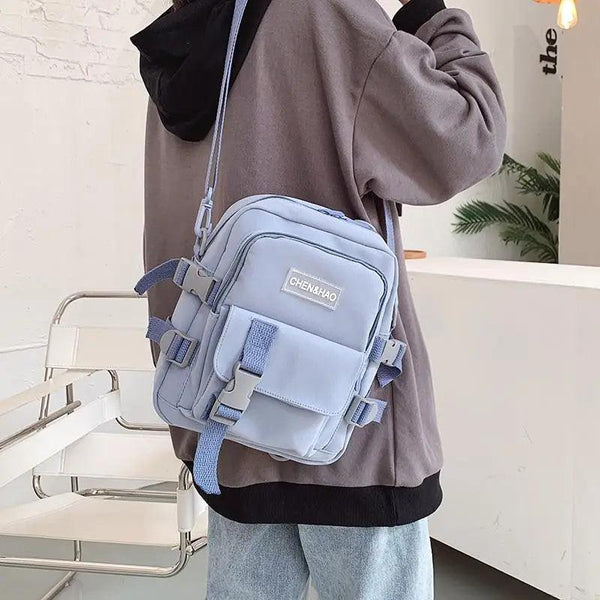 New Trendy Small Canvas Mini Backpack For Women And Girls Anti-theft Shoulder Bag And School Bag For Teenager Girls