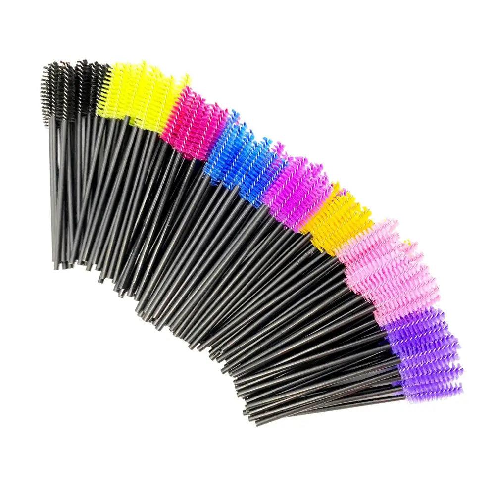 New Unique Design Disposable Eyelash Brushes Eyelashes Extension Tools Eyebrow Brush Mascara Applicator Eye Lashes Cosmetic
