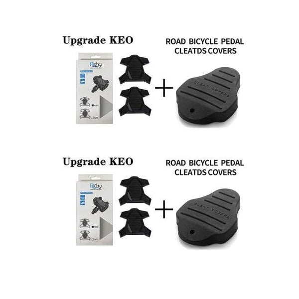 New Upgrade Road Bike Clipless Pedal Platform Adapter Convert For Look System Bicycle Clip Pedal Adaptor Converts Clipless Into Flat Pedals No Cleats Needed Adding Grip And Comfort