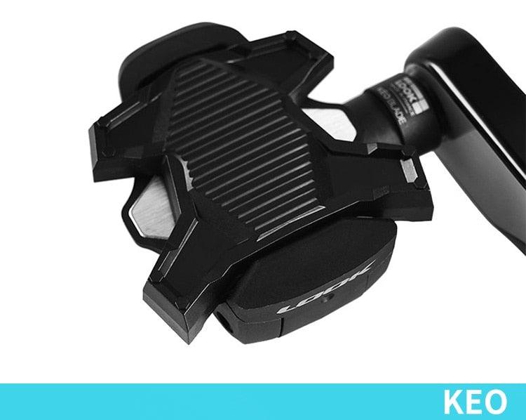 New Upgrade Road Bike Clipless Pedal Platform Adapter Convert For Look System Bicycle Clip Pedal Adaptor Converts Clipless Into Flat Pedals No Cleats Needed Adding Grip And Comfort