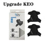New Upgrade Road Bike Clipless Pedal Platform Adapter Convert For Look System Bicycle Clip Pedal Adaptor Converts Clipless Into Flat Pedals No Cleats Needed Adding Grip And Comfort - Upgrade KEO