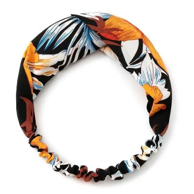 New Versatile Design Fashion Women's Summer Style Headbands For Girl Cross Turban Bandanas Hairbands Hair Accessories