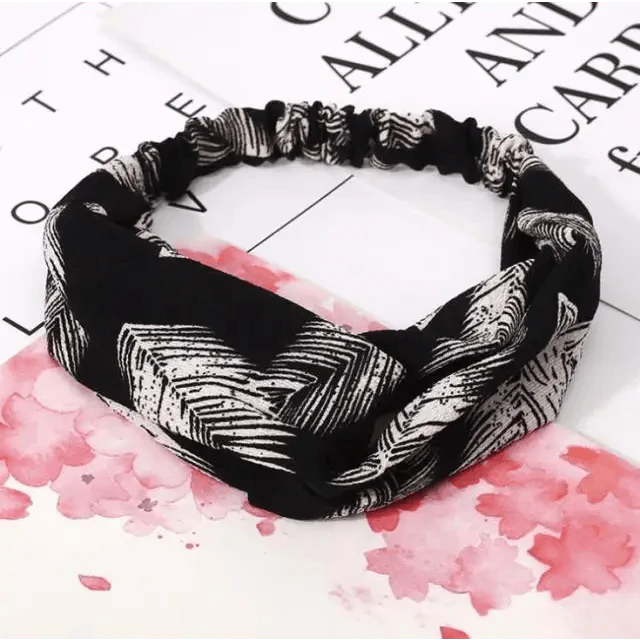 New Versatile Design Fashion Women's Summer Style Headbands For Girl Cross Turban Bandanas Hairbands Hair Accessories