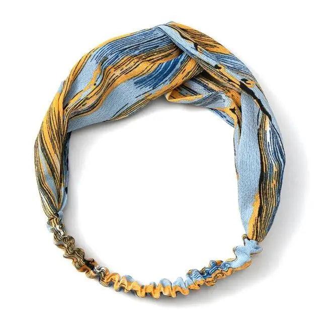 New Versatile Design Fashion Women's Summer Style Headbands For Girl Cross Turban Bandanas Hairbands Hair Accessories