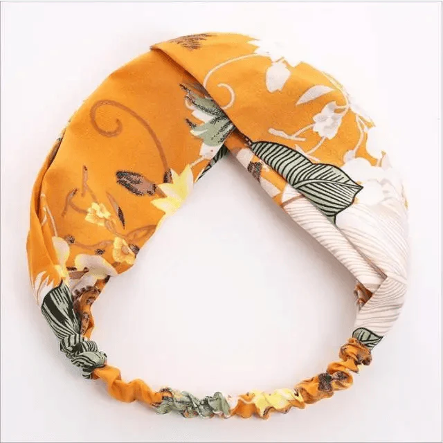 New Versatile Design Fashion Women's Summer Style Headbands For Girl Cross Turban Bandanas Hairbands Hair Accessories