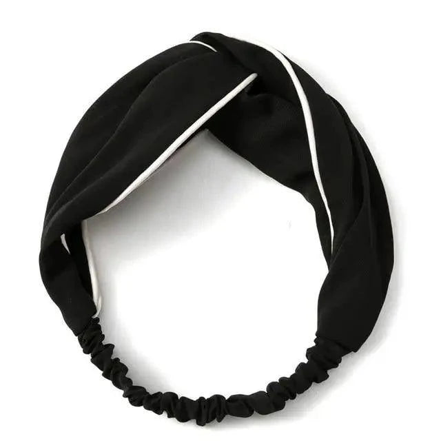 New Versatile Design Fashion Women's Summer Style Headbands For Girl Cross Turban Bandanas Hairbands Hair Accessories