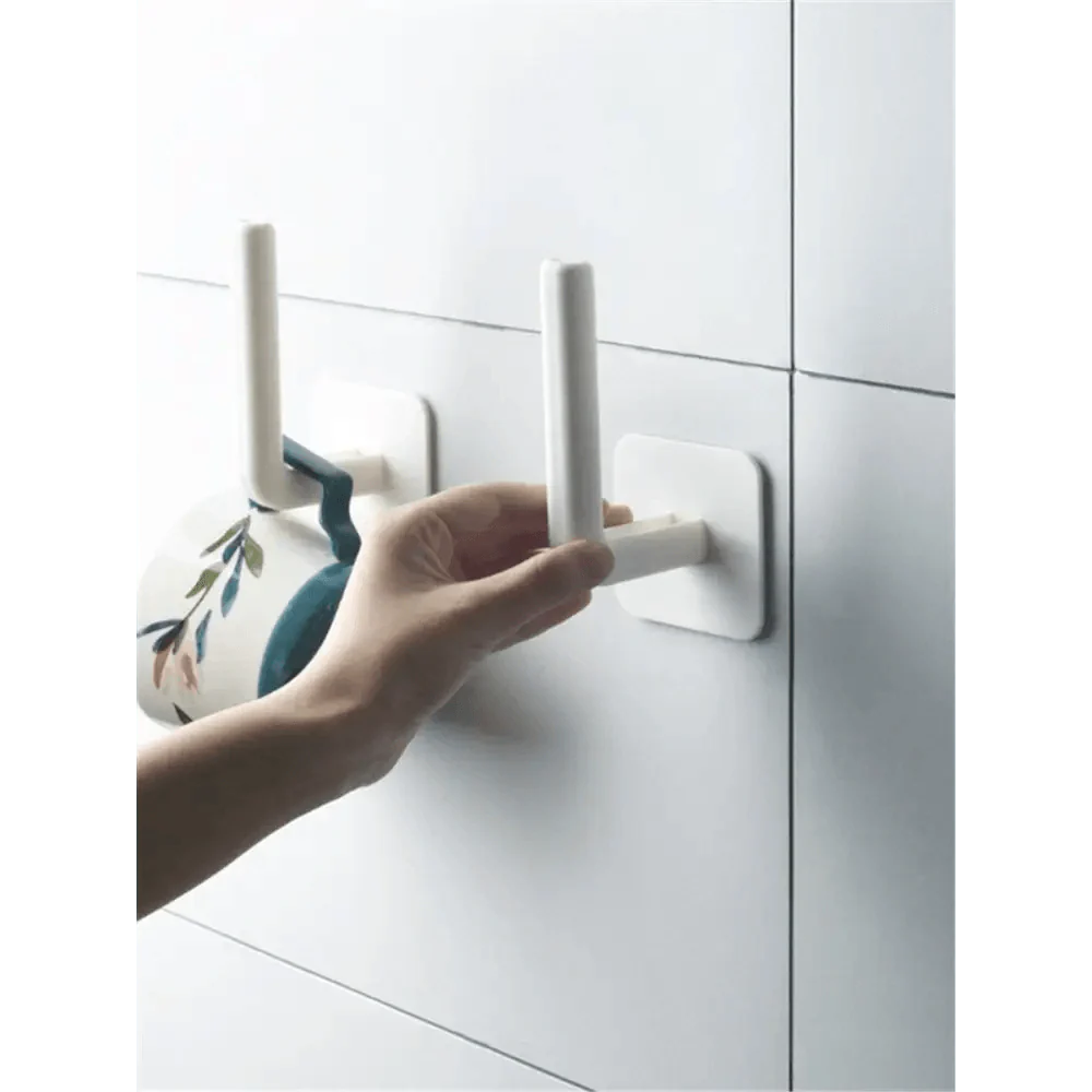 New Vigorous 1Pc Kitchen Self-adhesive Accessories Under Cabinet Paper Roll Rack Towel Holder Tissue Hanger Storage Rack for Bathroom Toilet