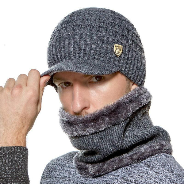 New Winter Hat Skellies Beanies Hats Winter Beanies For Men Women Wool Scarf Caps Balaclava Mask Gorgas Bonnet Knitted Hat Scarf Hat Set Outdoor Sport Warm Beanies Hat For Men Knitted Hats Bandana Hiking Camping Kid Neck Warmer Cap