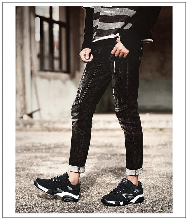 New Winter Running Shoes Keep Warm Cotton-Padded Autumn Sneakers Outdoor Walking Sports Shoes Breathable Non Slip Running Shoes Low Cut Outdoor Sneaker