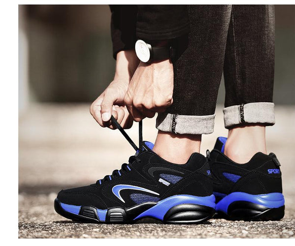 New Winter Running Shoes Keep Warm Cotton-Padded Autumn Sneakers Outdoor Walking Sports Shoes Breathable Non Slip Running Shoes Low Cut Outdoor Sneaker