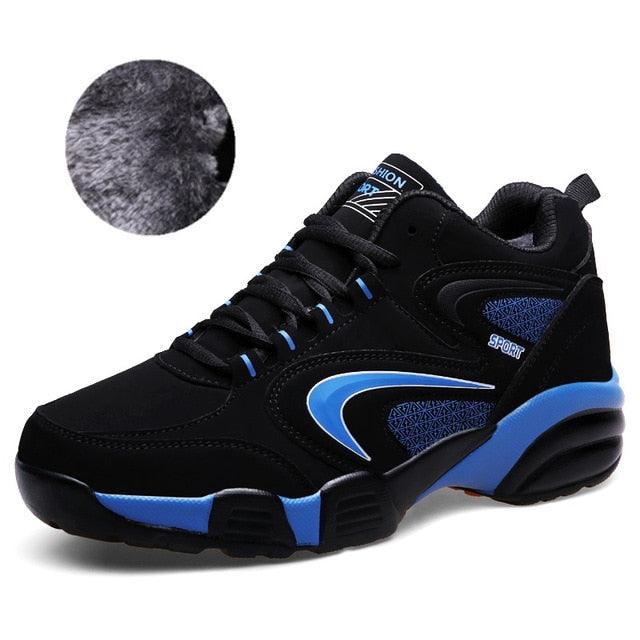 New Winter Running Shoes Keep Warm Cotton-Padded Autumn Sneakers Outdoor Walking Sports Shoes Breathable Non Slip Running Shoes Low Cut Outdoor Sneaker