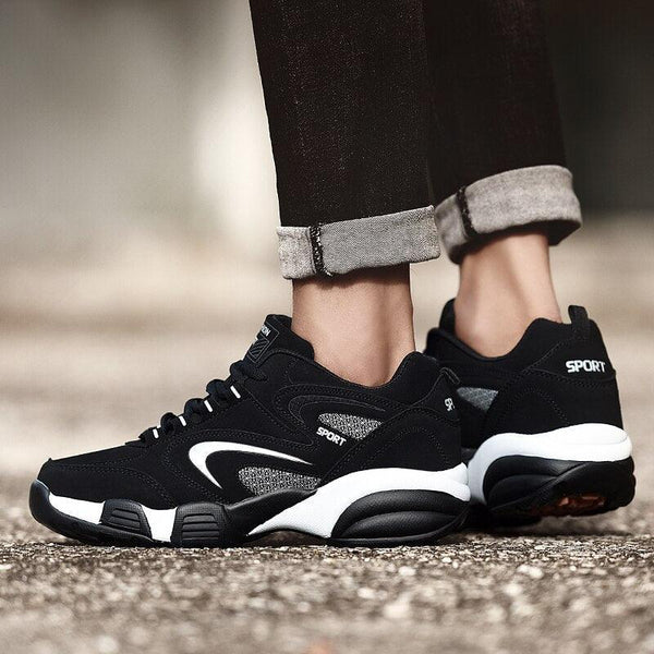 New Winter Running Shoes Keep Warm Cotton-Padded Autumn Sneakers Outdoor Walking Sports Shoes Breathable Non Slip Running Shoes Low Cut Outdoor Sneaker