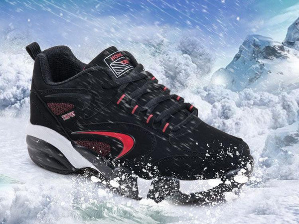 New Winter Running Shoes Keep Warm Cotton-Padded Autumn Sneakers Outdoor Walking Sports Shoes Breathable Non Slip Running Shoes Low Cut Outdoor Sneaker