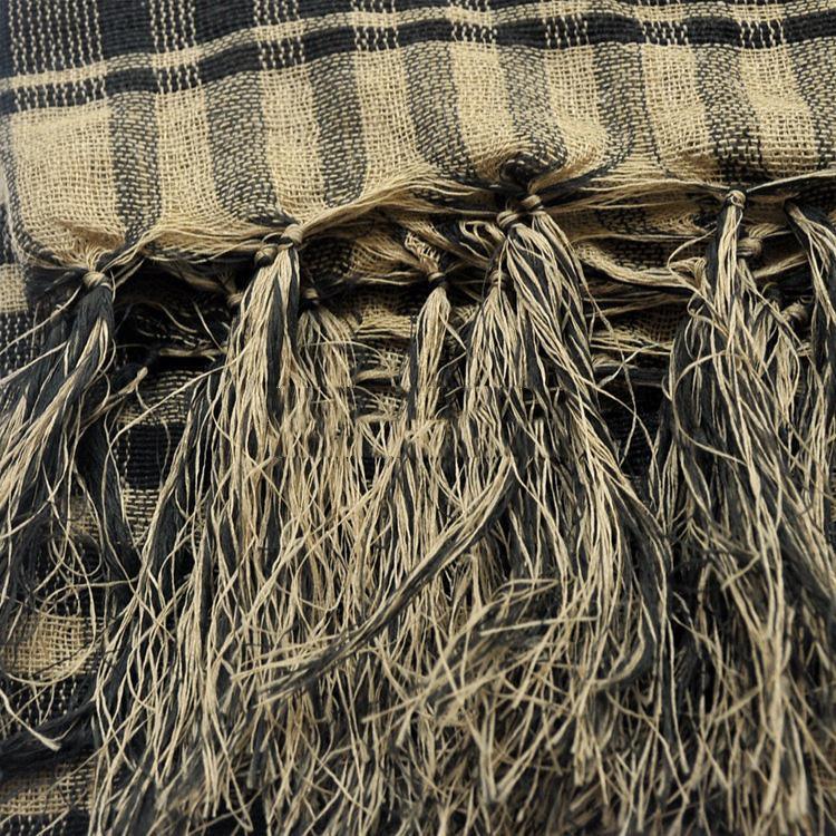 New Winter Women Men Windproof Warmer Military Scarf Muslim Hijab Unisex Scarves Tassel Desert Arab Keffiyeh Shawl  Scarf Military Shemagh Tactical Desert Keffiyeh Head Neck Scarf Arab Wrap with Tassel
