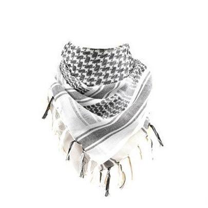 New Winter Women Men Windproof Warmer Military Scarf Muslim Hijab Unisex Scarves Tassel Desert Arab Keffiyeh Shawl  Scarf Military Shemagh Tactical Desert Keffiyeh Head Neck Scarf Arab Wrap with Tassel