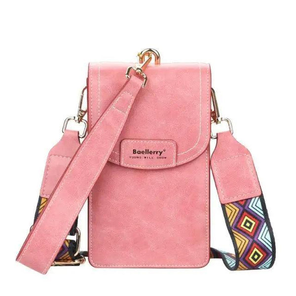 New Women Fashionable Multifunction Shoulder PU Leather Large Capacity Phone Crossbody Purse - Designer Female Purse