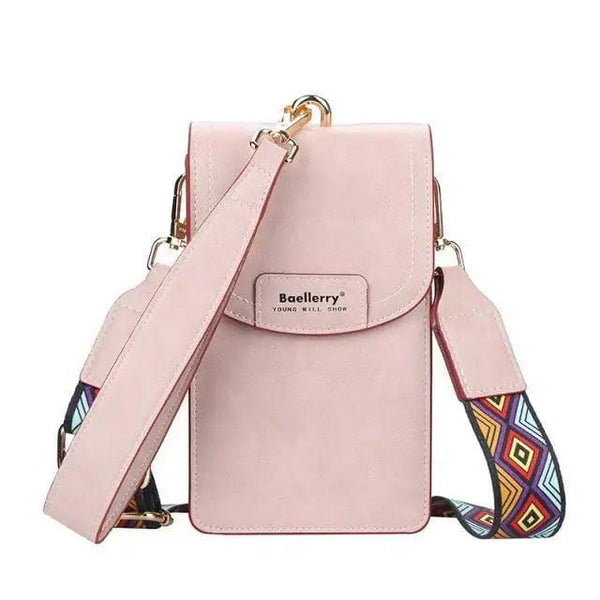 New Women Fashionable Multifunction Shoulder PU Leather Large Capacity Phone Crossbody Purse - Designer Female Purse