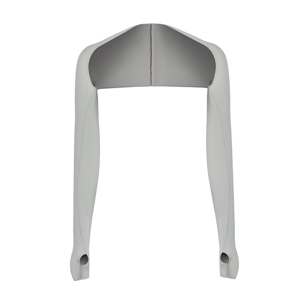 New Women Long Arm Cover Golf Shawl Sleeves Sun Protection Cooling Shawl Arm Sleeve For Female Sleeves Summer UV Protection Clothing For Outdoor Arm Sleeve For Workout And Sport