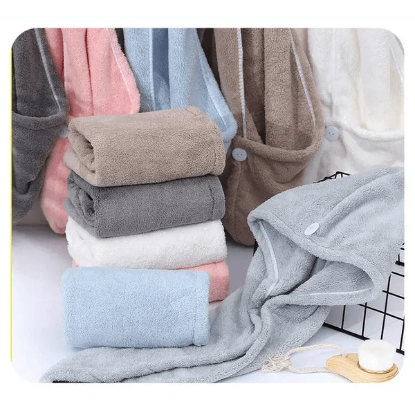 NEW Women Magic Shower Microfiber Hair Towel Quick Drying Dryer Bath Towels Quickly Drying Women Accessories