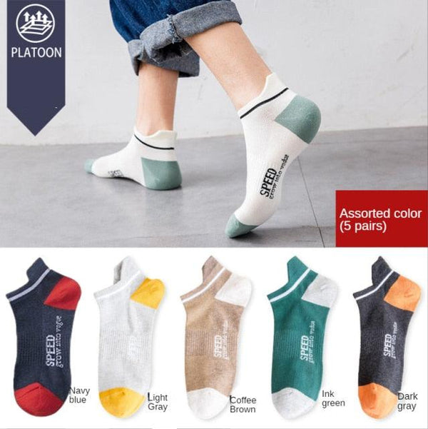 New Women Mesh Short Socks Invisible Ankle Socks Pack Ladies Spring Summer Breathable Thin Boat Socks Set