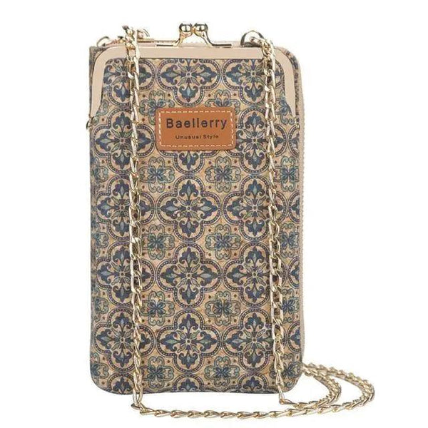 New Women Pu Leather Handbags Large Capacity Multifunctional Crossbody Bag Phone Wallet - Luxury Female Designer Bags