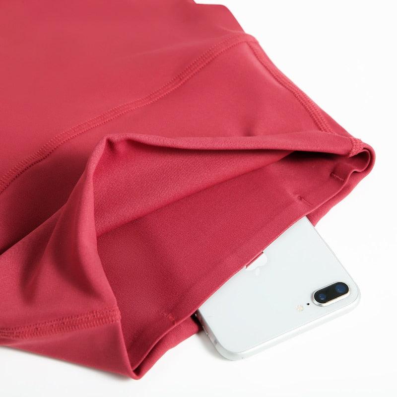 New Yoga Pants Women Leggings Fitness Girl Soft Pants Tight High Waist Women's Sports Pants Yoga Pants Leggings Workout Pants With Pocket Stretchable Sports Fitness Running Pants For Women & Girls