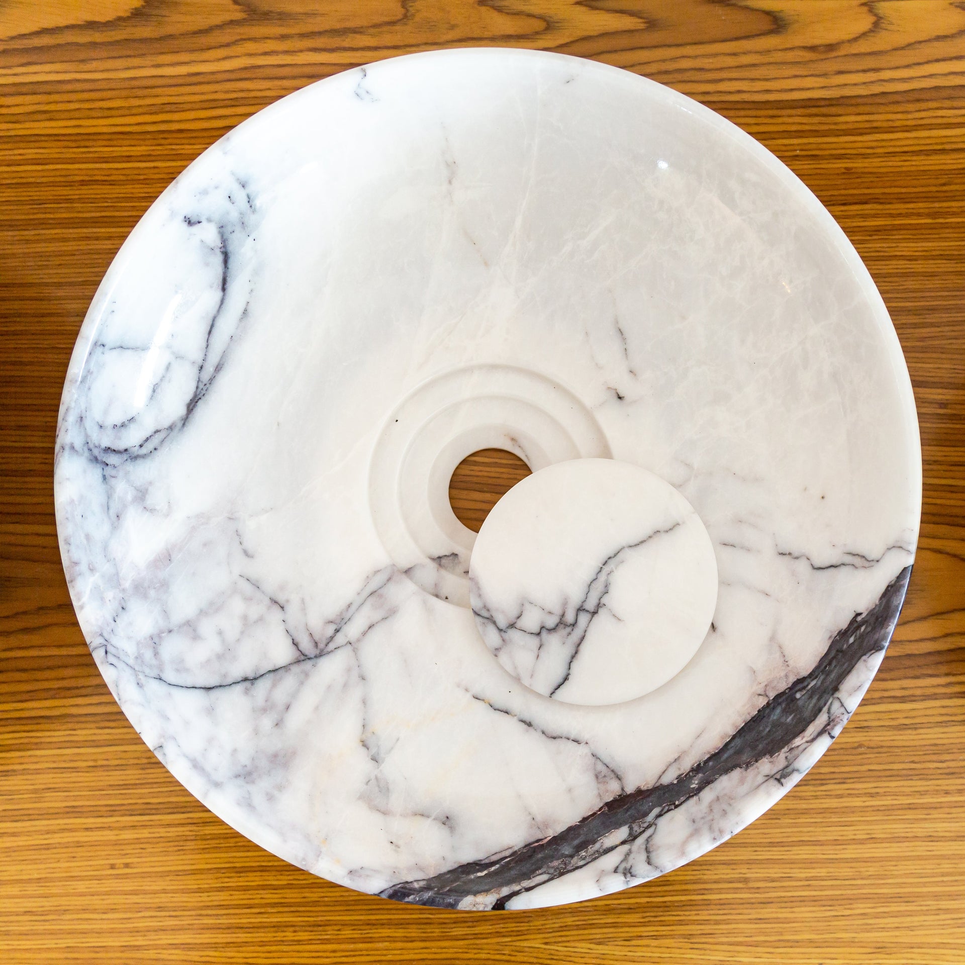 New York Marble Natural Stone Above Counter Sink Polished (D)15.5