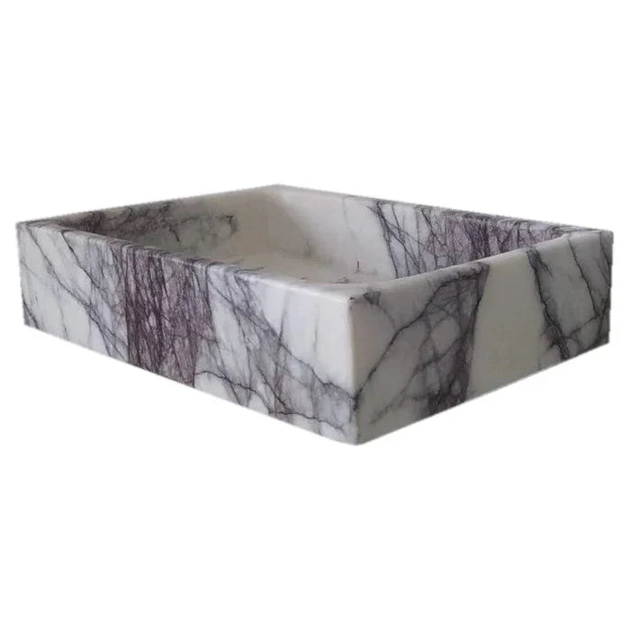 New York Marble Rectangular Wall-mount Bathroom Sink Polished (W)16