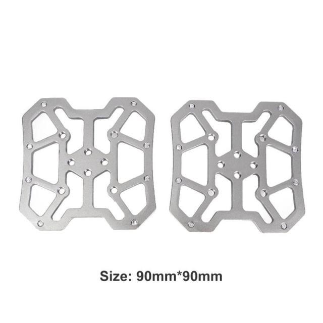 Newest Universal Clipless To Platform Adapters Cleats Pedal For Speed play Bike Cycle Platform Adapter Bicycle Universal Clipless Aluminum Alloy Platform Adapters Cleats Pedal