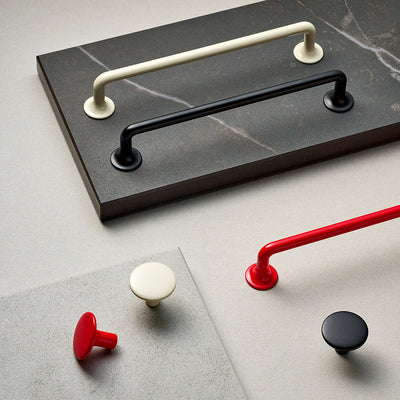 Tango Ivory Cabinet Knob and Handle