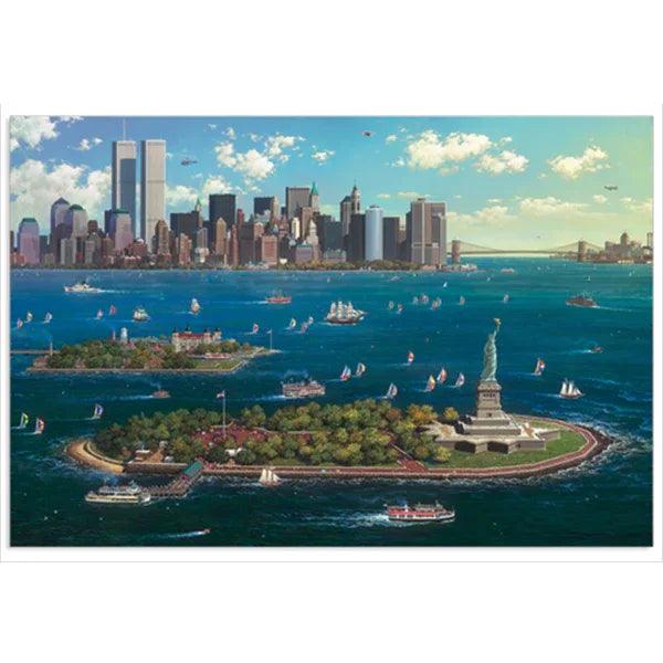 Alexander Chen - New York Gateway (FB) (UNFRAMED) - Gifts for You 'n Me