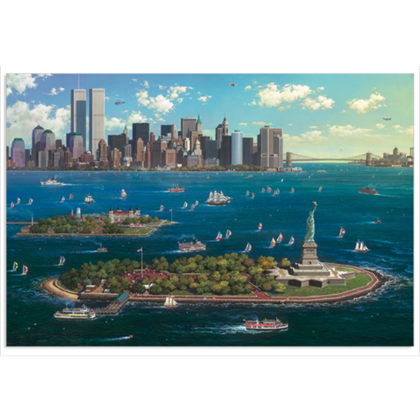 Alexander Chen - New York Gateway (FB) (UNFRAMED)