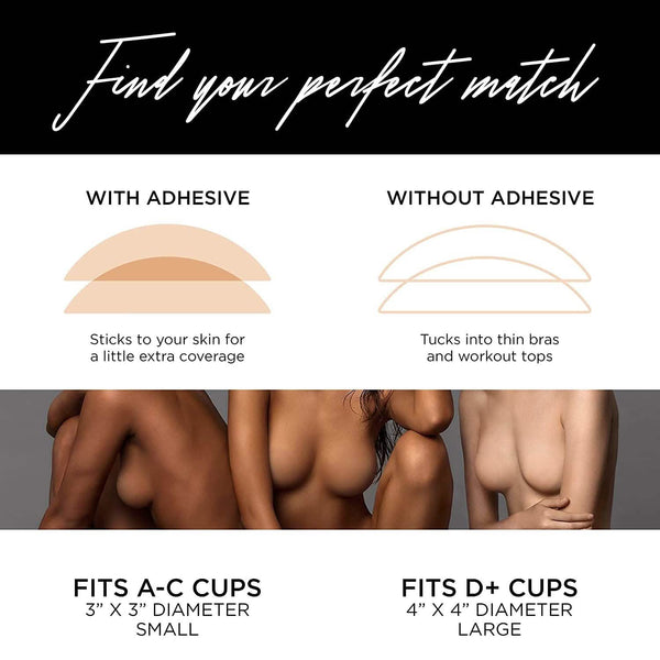 Nipple Covers Adhesive Silicone Pasties with Travel Box