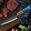 Nirvana VG10 Damascus Chef's Knife with Exotic Olive Wood Handle