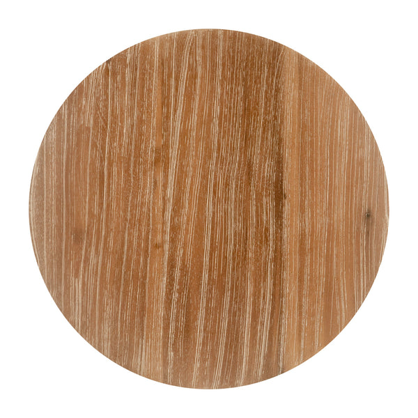 Biban Side Table Natural & Gray