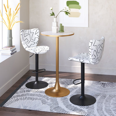 Elevate Barstool (Set of 2) White