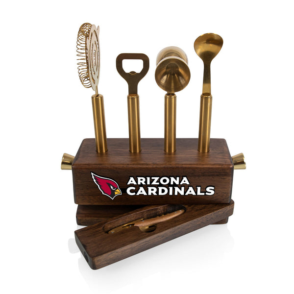 Arizona Cardinals - Sidecar 5-Piece Bar Tool Set Picnic Time Family of Brands