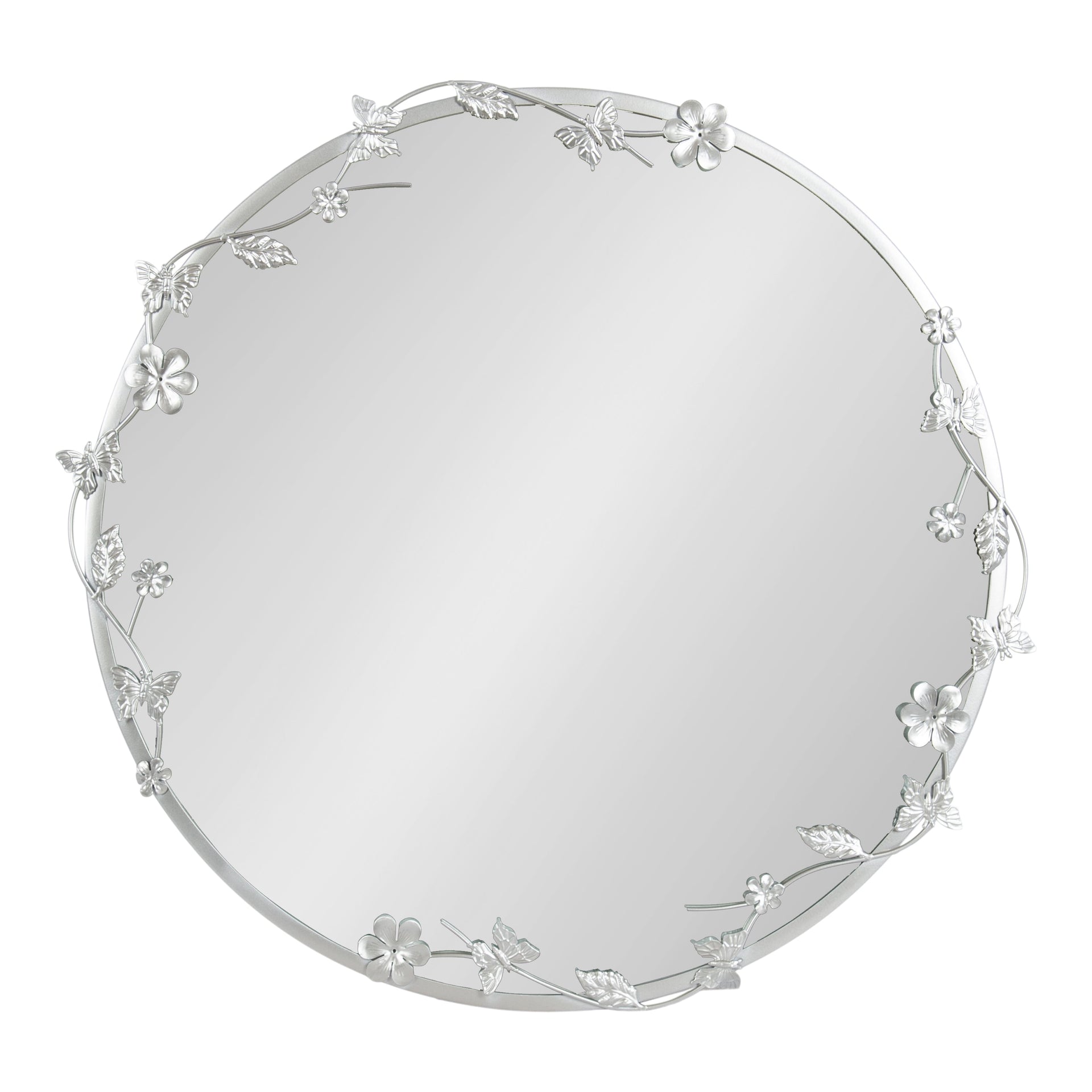 Rosella Floral Wall Mirror Metal