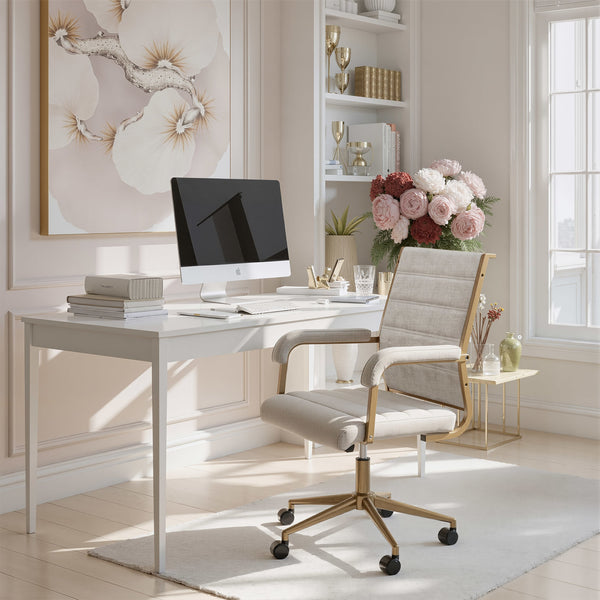 Auction Office Chair Gray