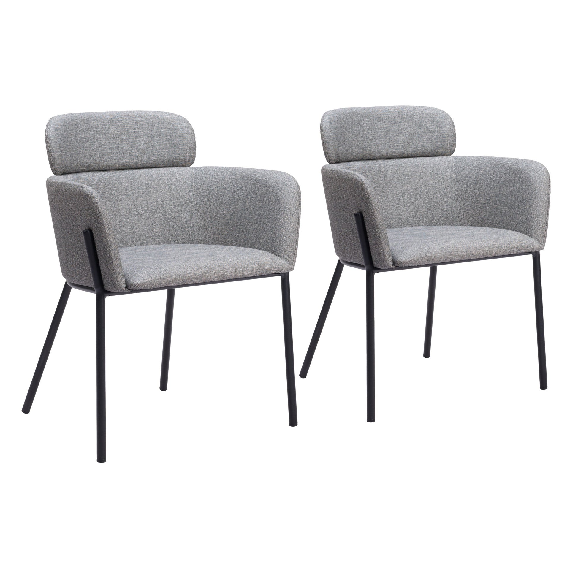 Bremor Dining Chair (Set of 2) Slate Gray