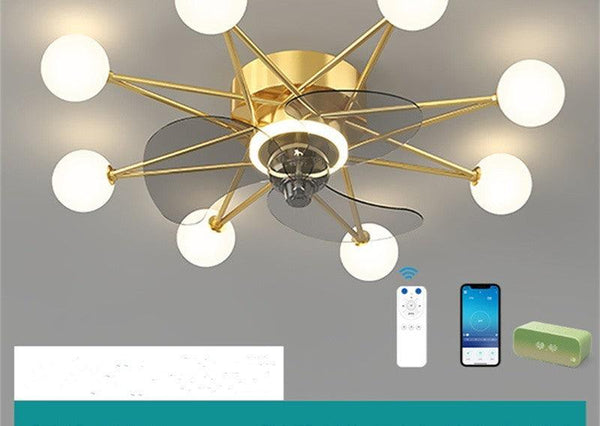 Starry Ceiling Fan Light