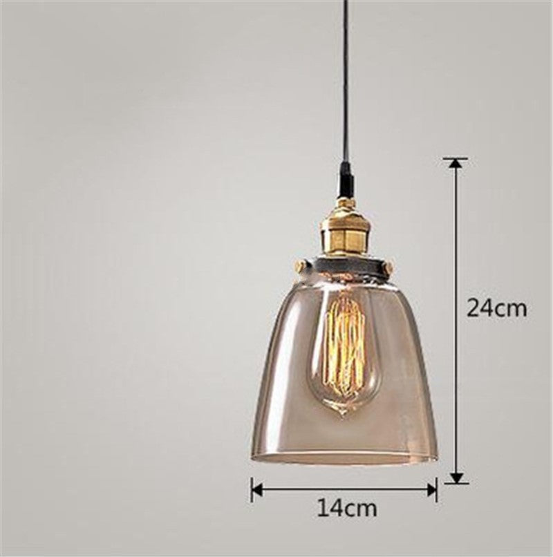Glass Nordic Bedroom Chandelier