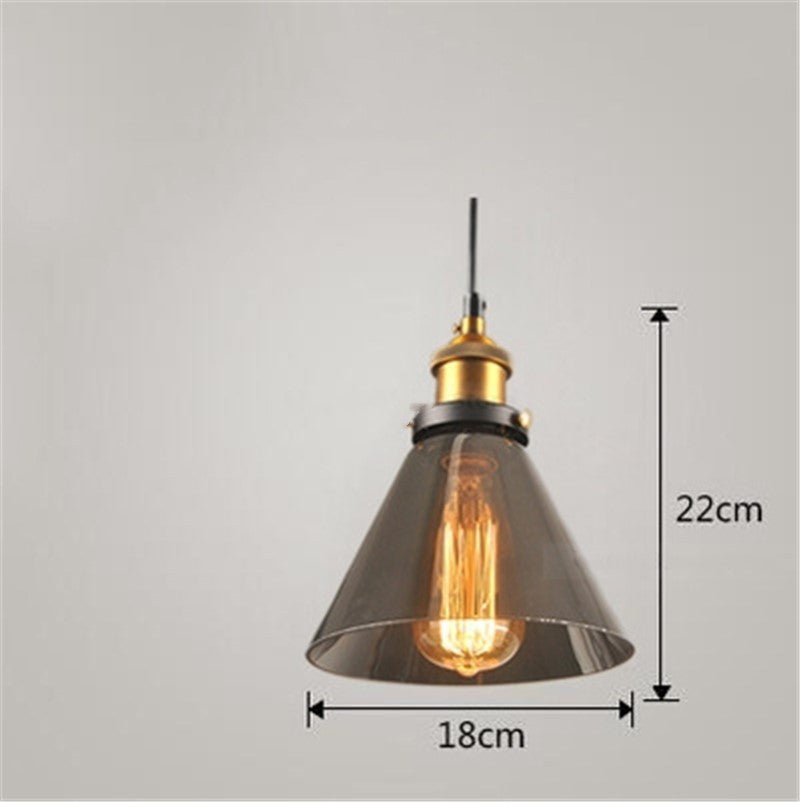 Glass Nordic Bedroom Chandelier