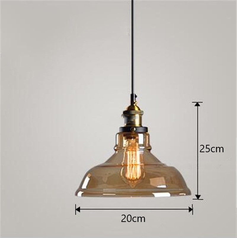 Glass Nordic Bedroom Chandelier